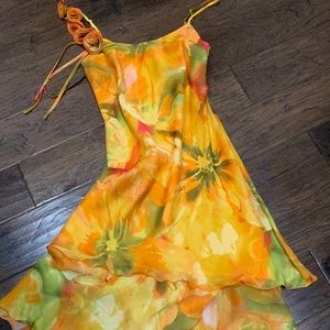 Sassy flowing Cartise dress